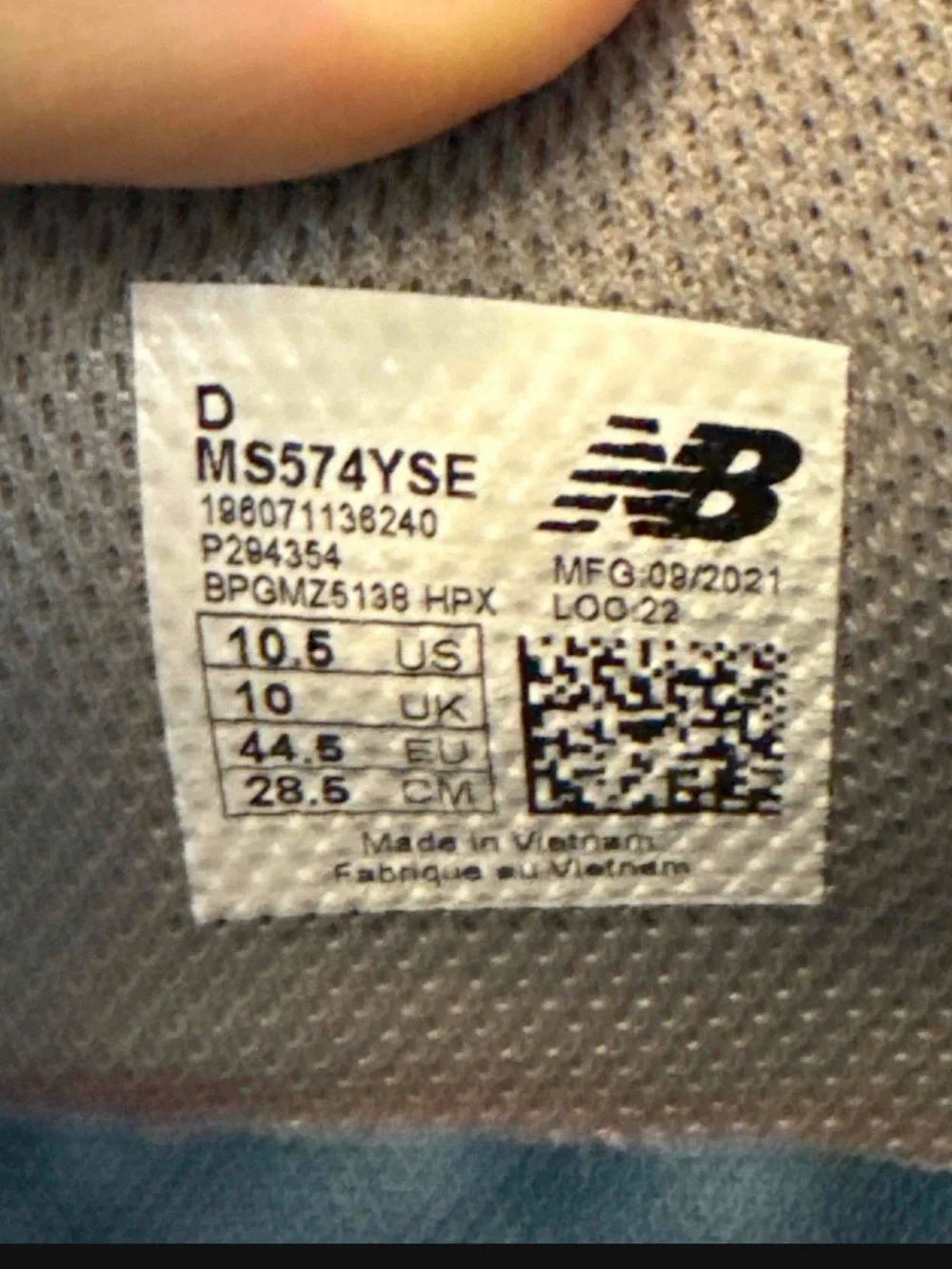 Salehe Bembury x New Balance 574 YURT Universal Communication - Black Plum